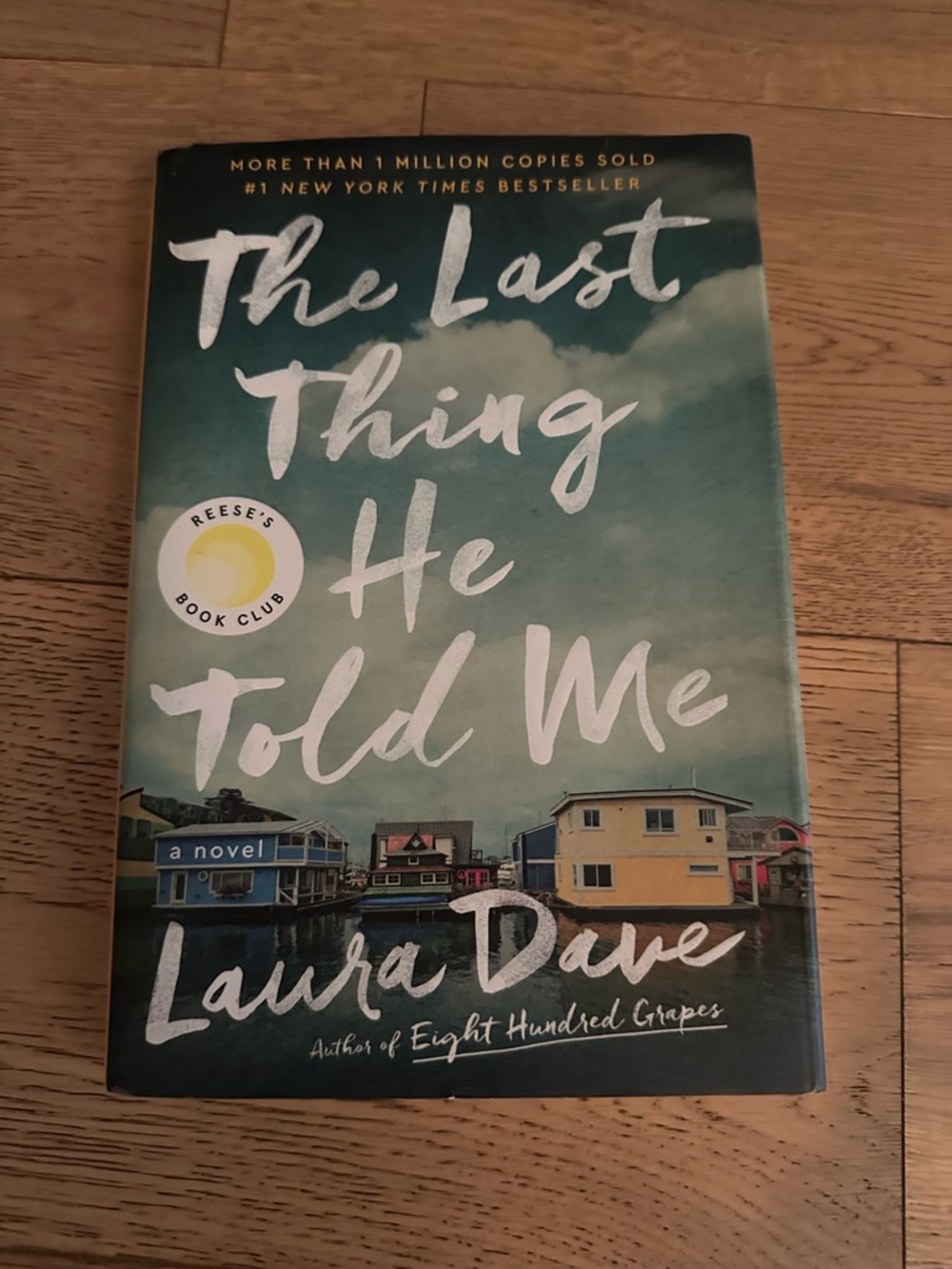 The Last Thing He Told Me by Laura Dave - Teal & White Cover